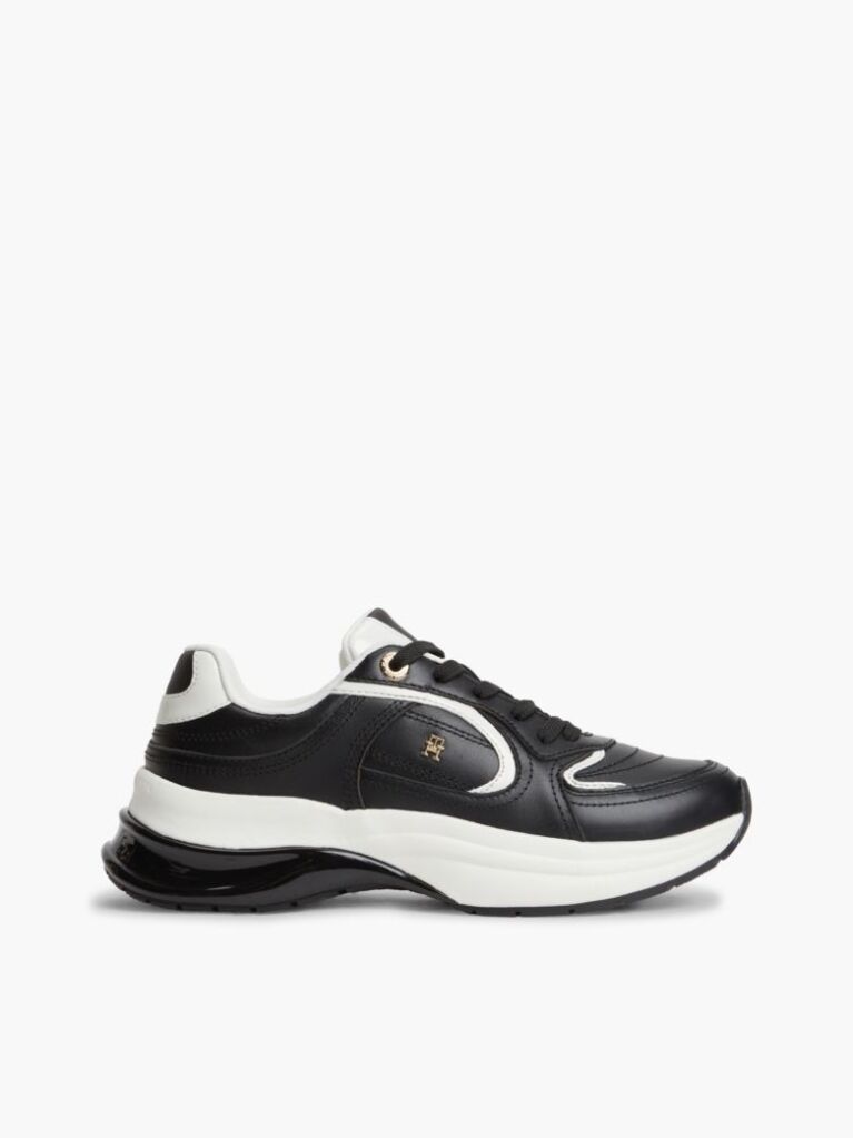 Multi TH Monogram Leather Chunky Sneakers  Women