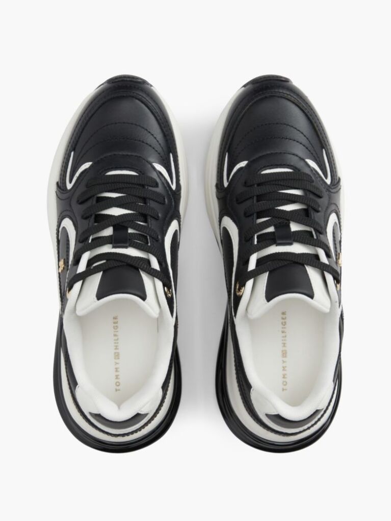 Multi TH Monogram Leather Chunky Sneakers  Women