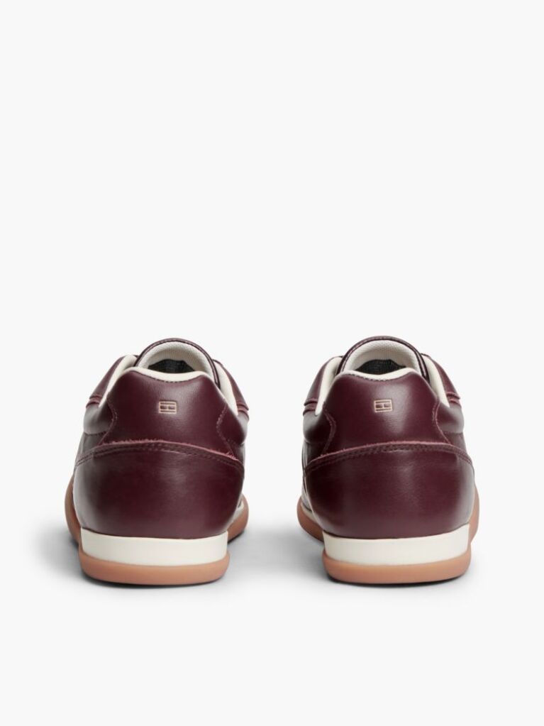 Κόκκινο Δερμάτινα Vintage Sneakers  Γυναίκες
