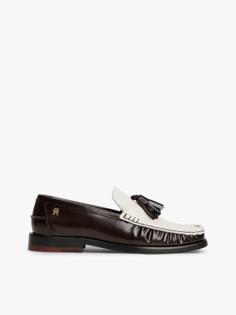 Καφέ Δερμάτινα Loafers Με Tassel  Γυναίκες
