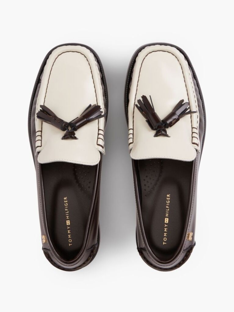 Καφέ Δερμάτινα Loafers Με Tassel  Γυναίκες