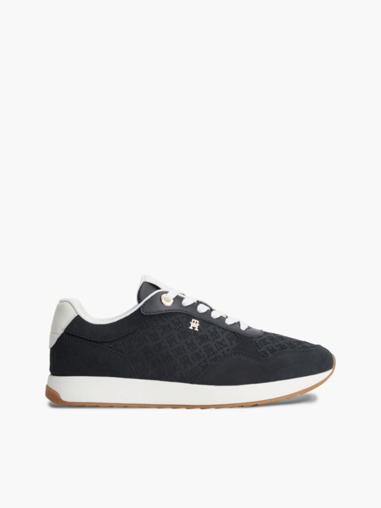 Μπλε TH Monogram Σουέτ Sneakers  Γυναίκες