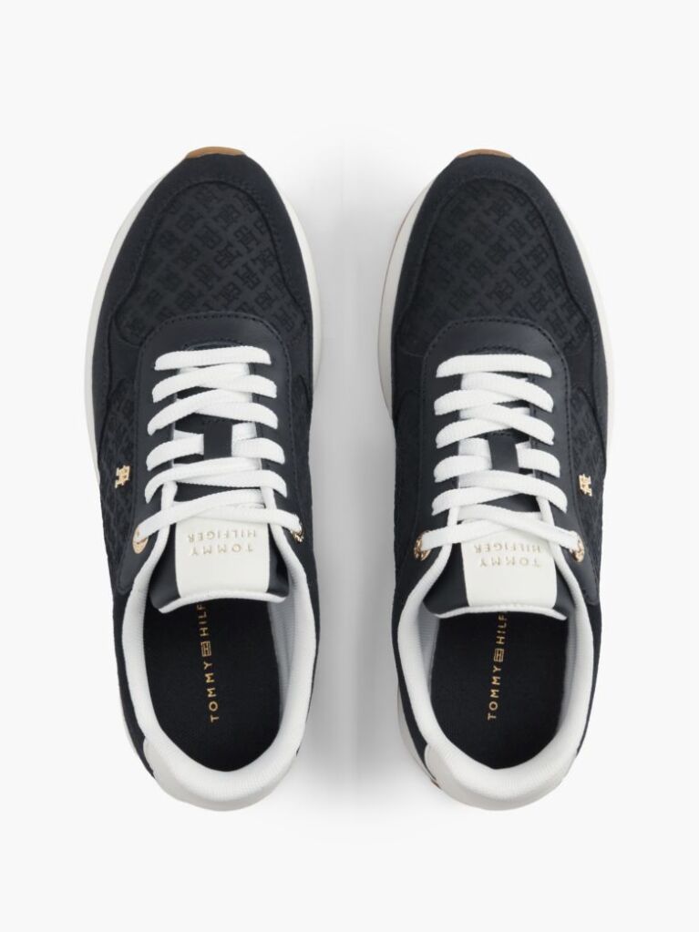 Μπλε TH Monogram Σουέτ Sneakers  Γυναίκες