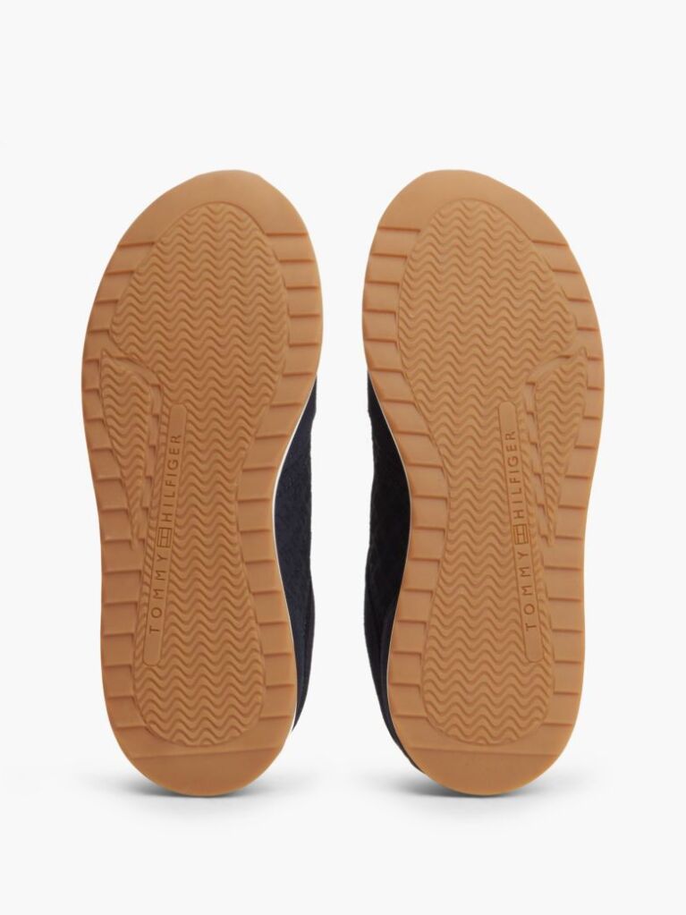 Μπλε TH Monogram Σουέτ Sneakers  Γυναίκες