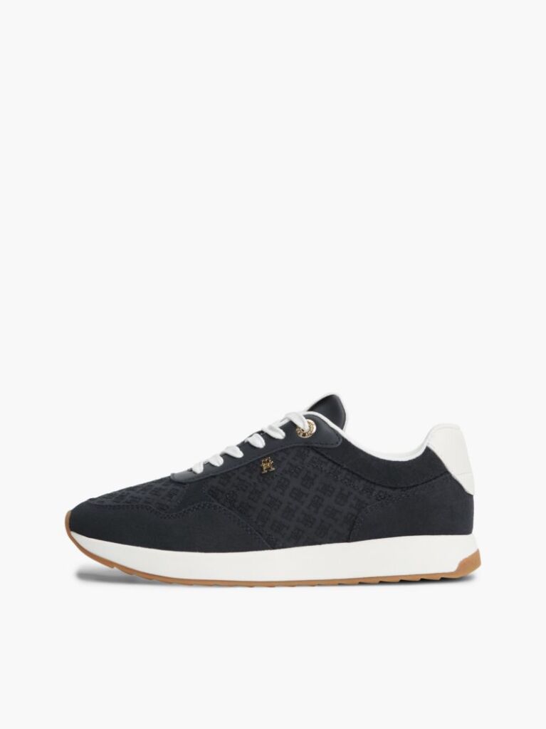 Μπλε TH Monogram Σουέτ Sneakers  Γυναίκες