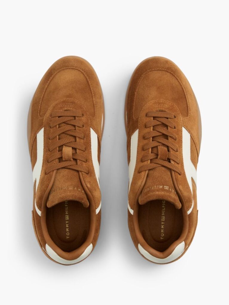 Καφέ Σουέτ Sneakers Με Χαμηλό Κόψιμο  Γυναίκες