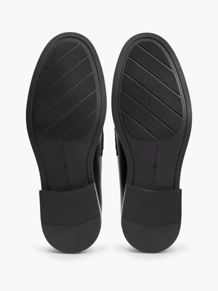 Μαύρο Δερμάτινα Loafers  Γυναίκες