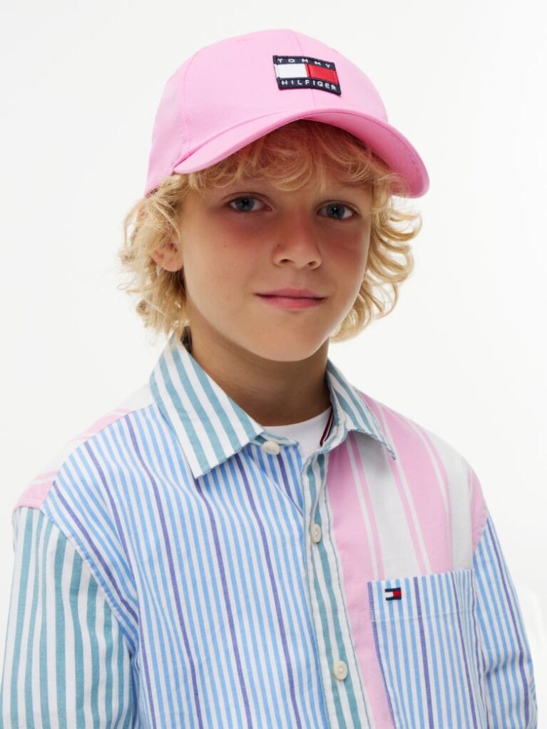 Pink Kids' Heritage Logo Twill Baseball Cap  Kids Unisex