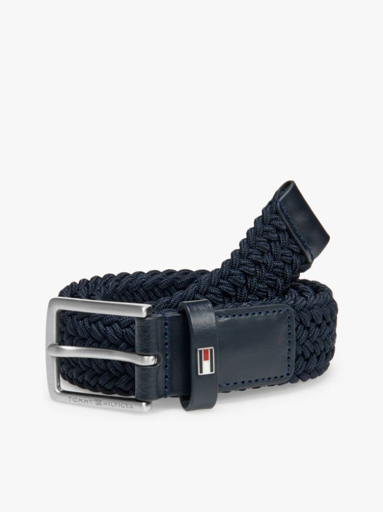 Blue Kids' Denton Reversible Webbing Belt  Kids Unisex