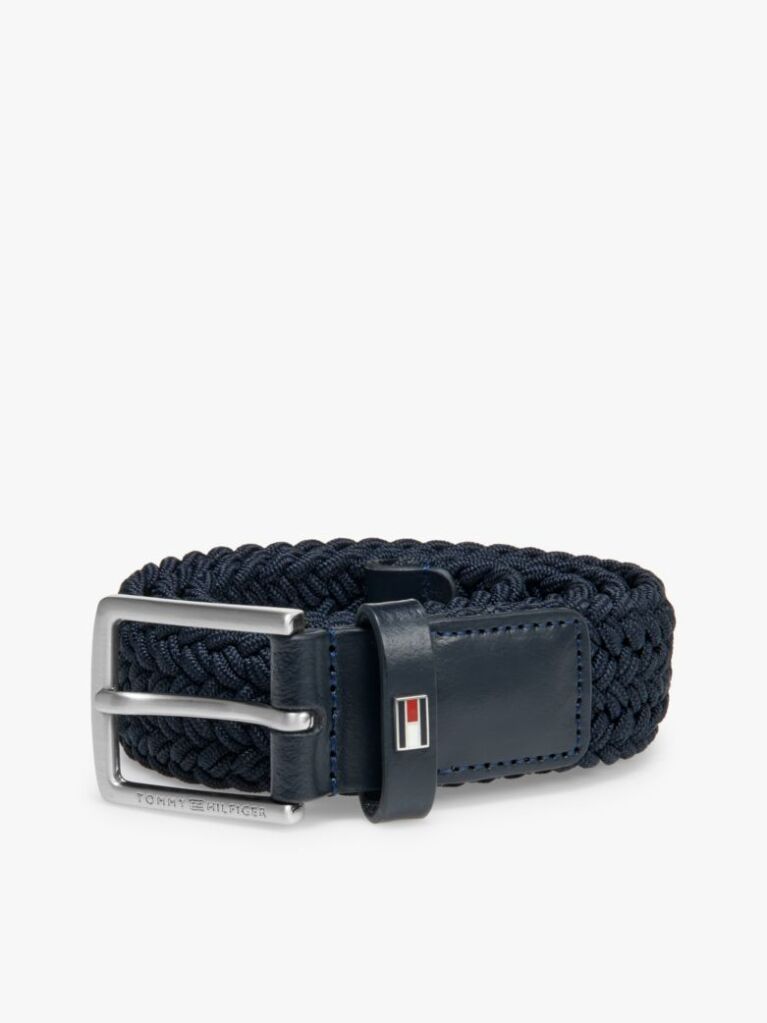 Blue Kids' Denton Reversible Webbing Belt  Kids Unisex