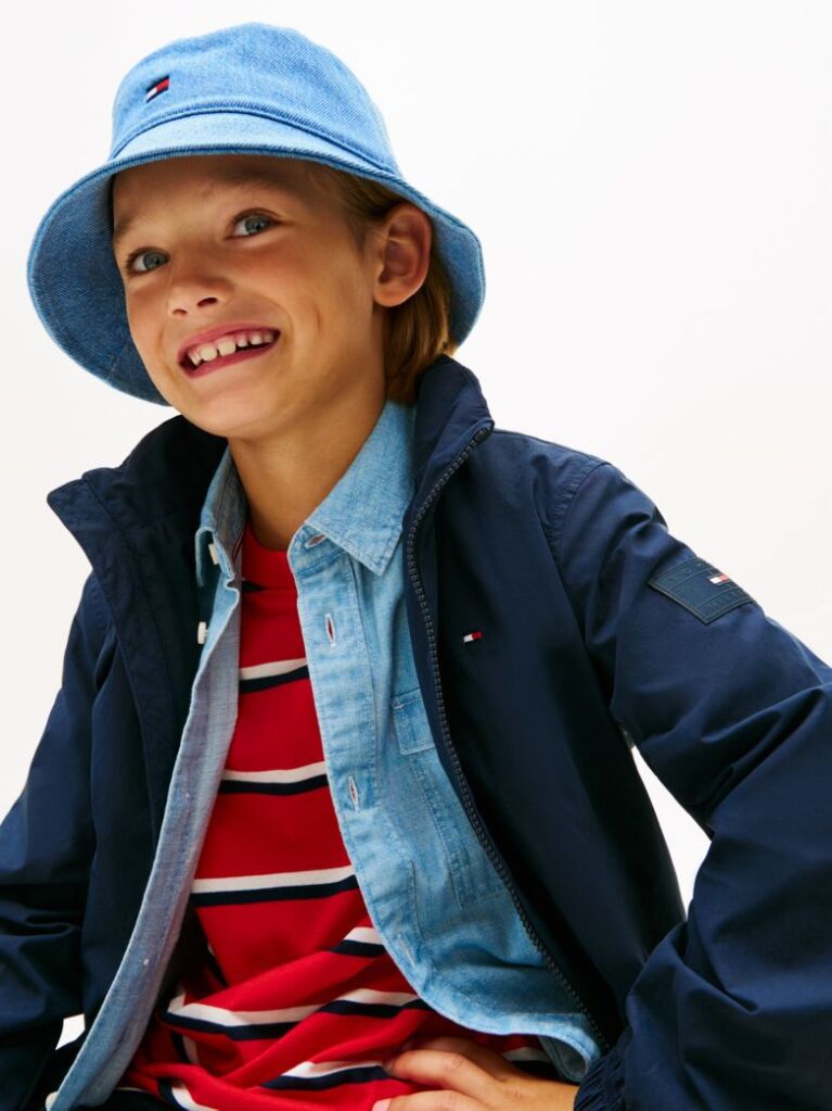 Denim Kids' Denim Bucket Hat  Kids Unisex