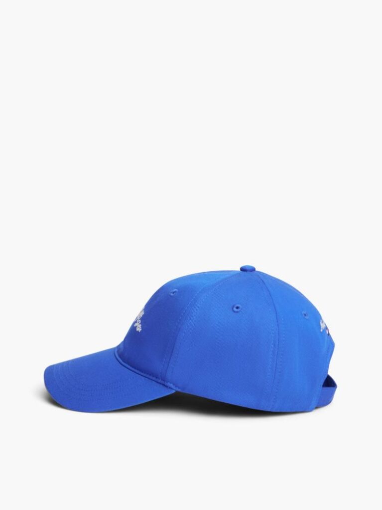 Blue Kids' Logo Embroidery Five-Panel Baseball Cap  Kids Unisex