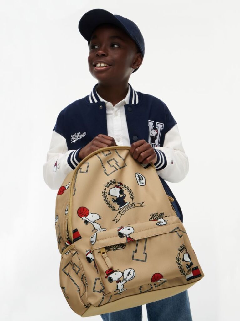 Beige Kids' Peanuts® Graphic Dome Backpack  Kids Unisex