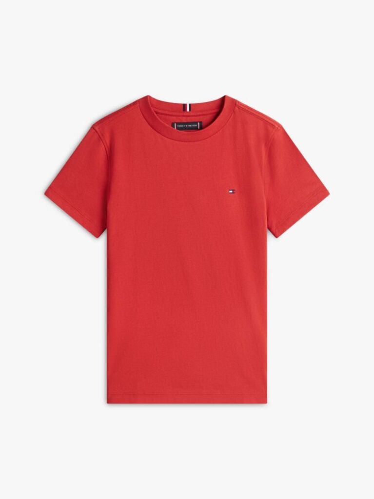 Κόκκινο Essential T-Shirt Απο Οργανικο Βαμβακι  Αγόρια