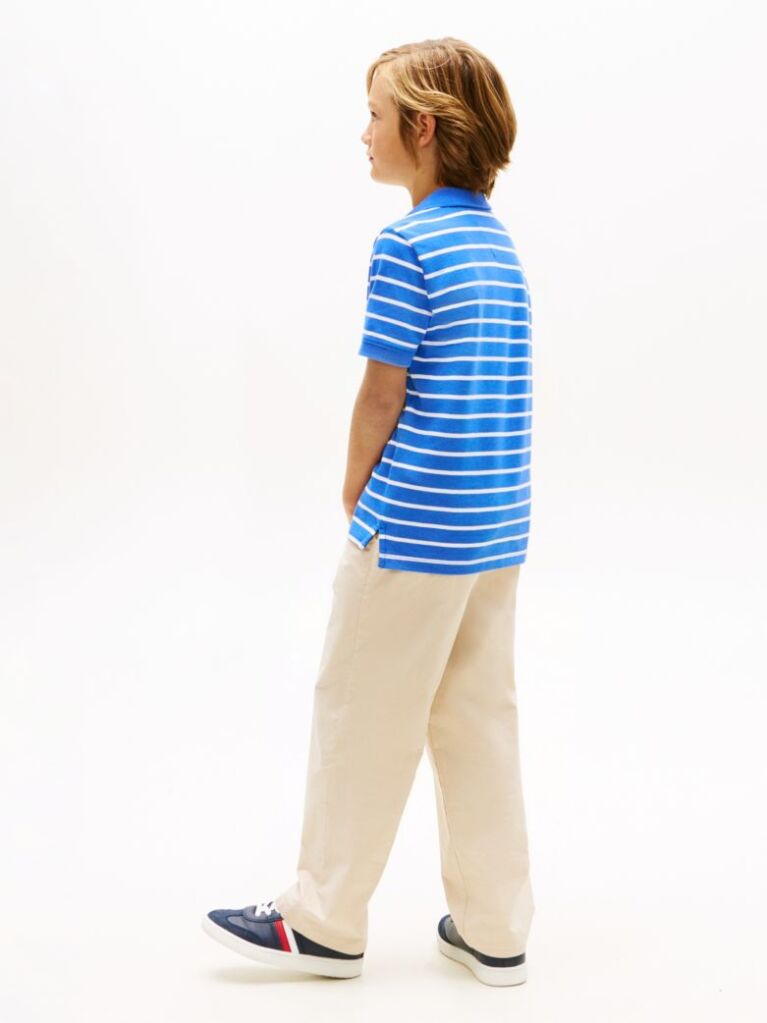 Multi Essential Flag Embroidery Regular Fit Polo  Boys