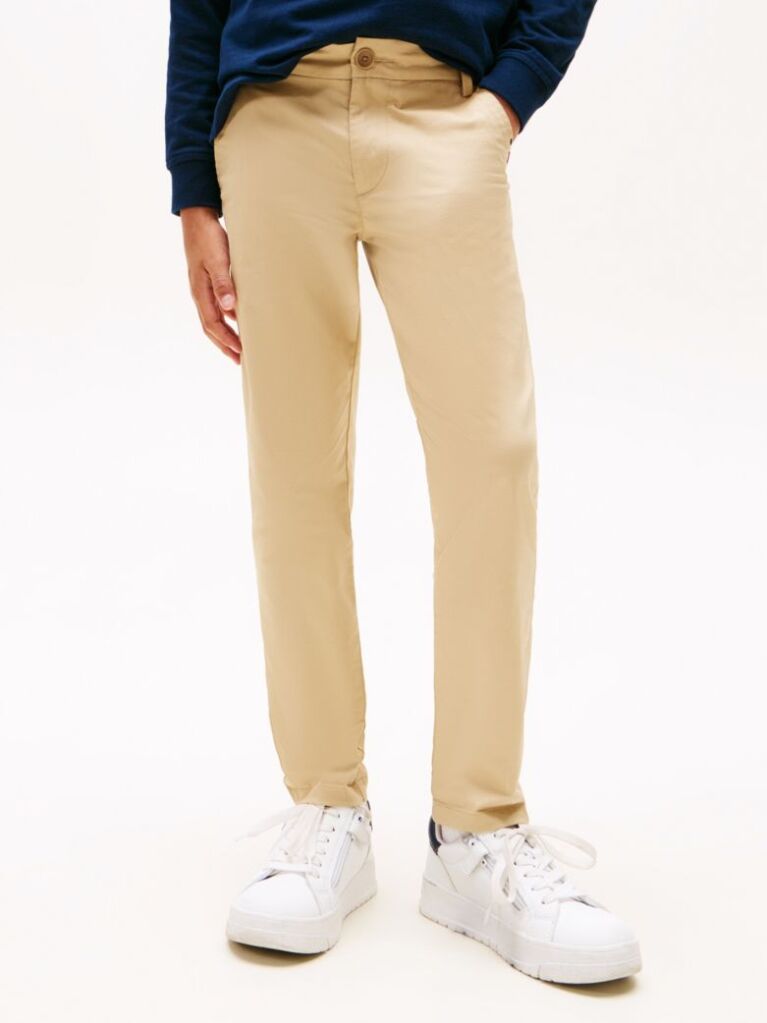 Beige 1985 Regular Fit Chinos  Boys