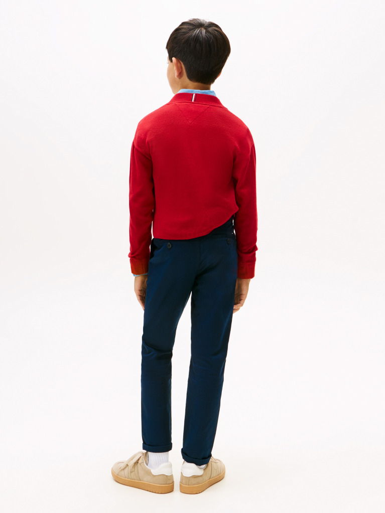 Blue 1985 Regular Fit Chinos  Boys