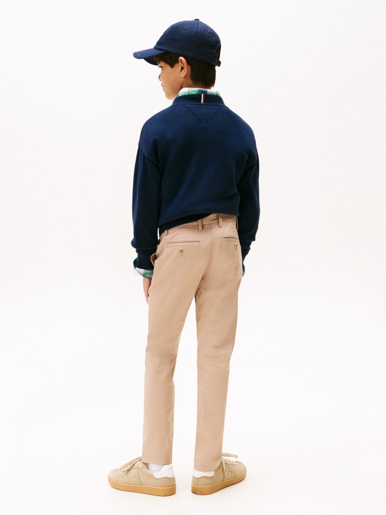 Beige 1985 Regular Fit Chinos  Boys