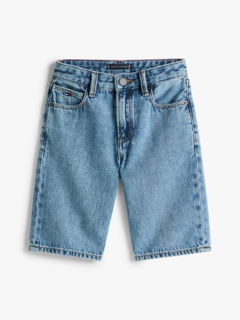 Blue Straight Leg Denim Shorts  Boys