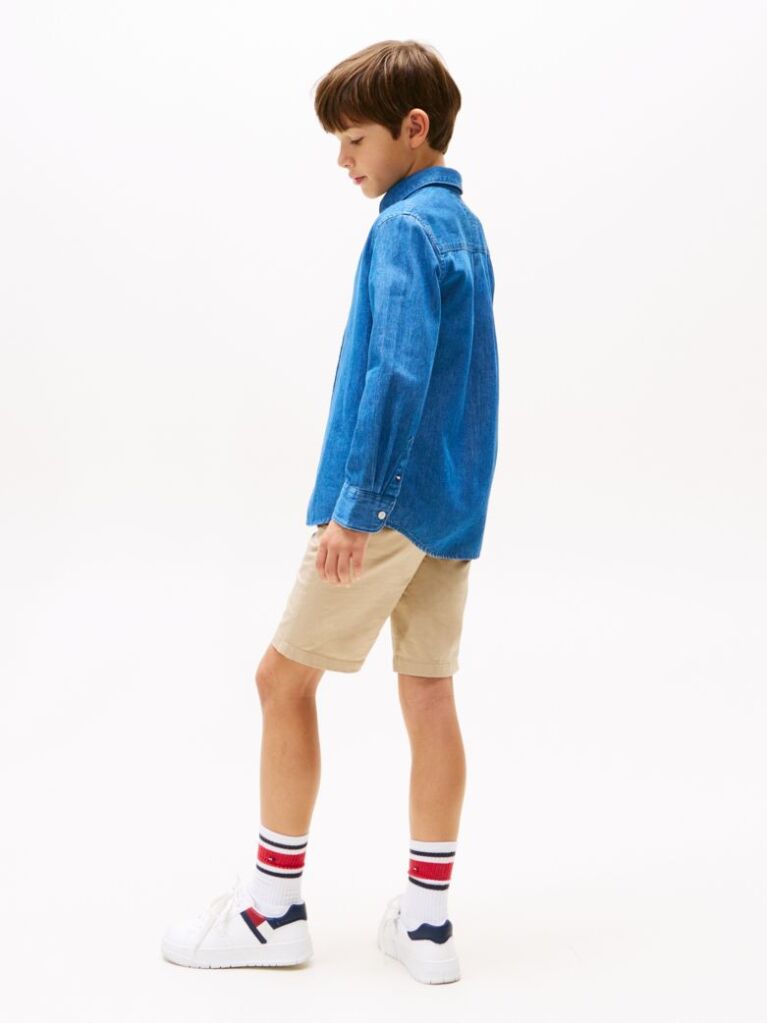 Denim Chambray Denim Shirt  Boys