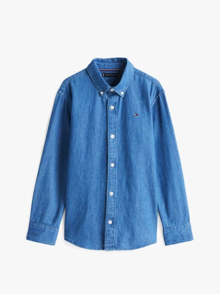 Denim Chambray Denim Shirt  Boys