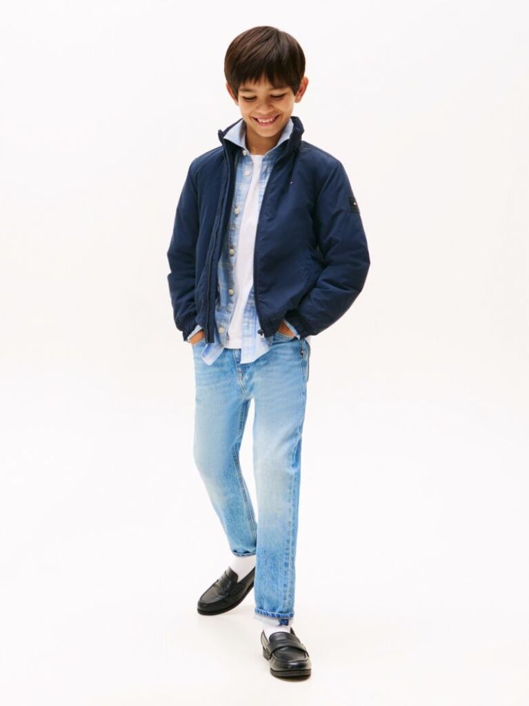 Blue Essential Padded Jacket  Boys