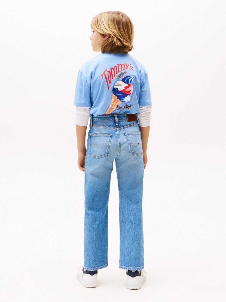 Blue Skater Light Wash Denim  Boys