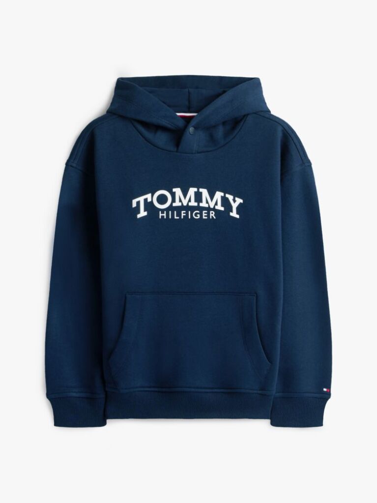 Μπλε Φλις Hoody Με Λογότυπο  Αγόρια