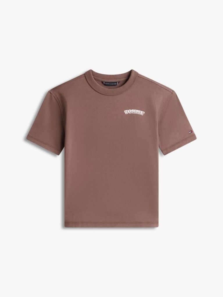 Καφέ T-Shirt Με Λογότυπο  Αγόρια