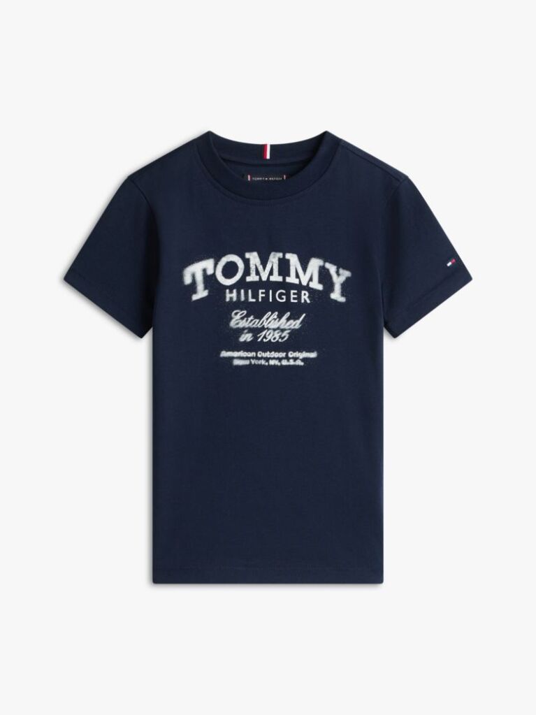 Μπλε T-Shirt Με Λογότυπο  Αγόρια