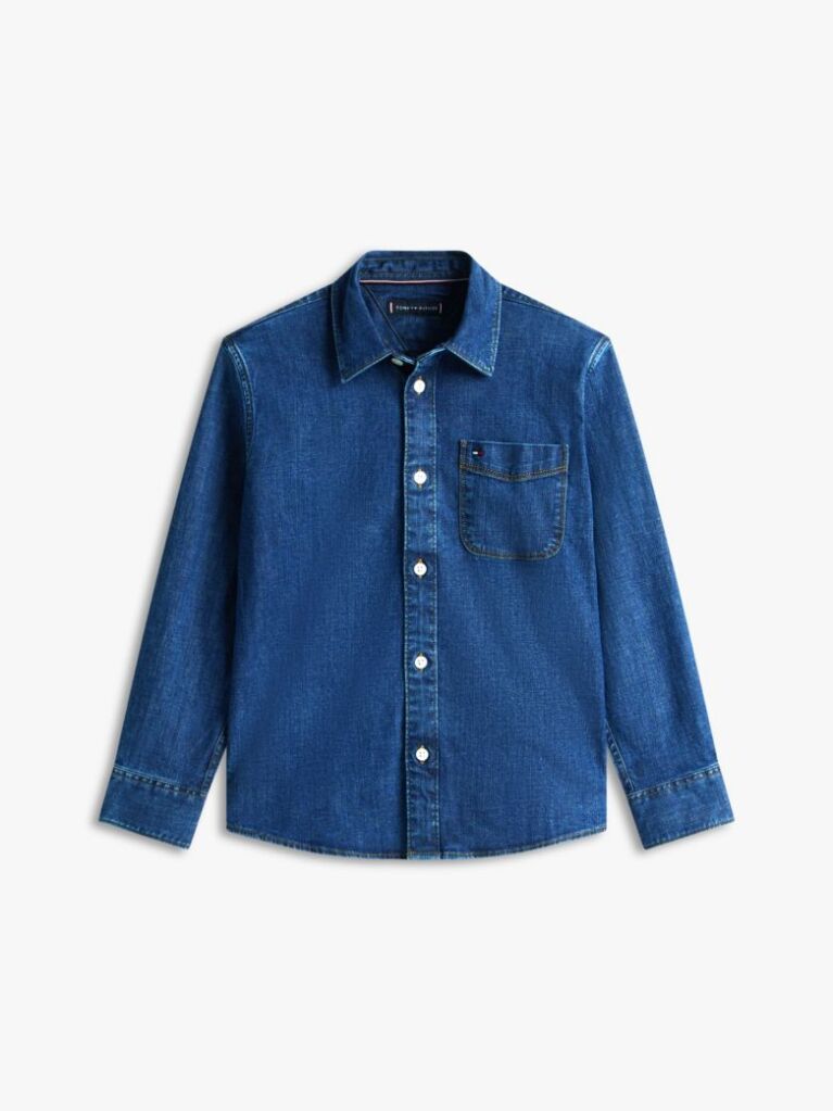 Denim Relaxed Fit Denim Shirt  Boys