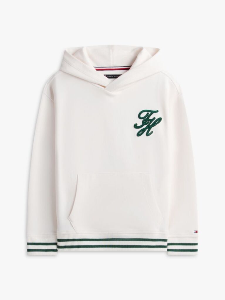 Μπεζ Hoody Με Κεντητό Λογότυπο  Αγόρια