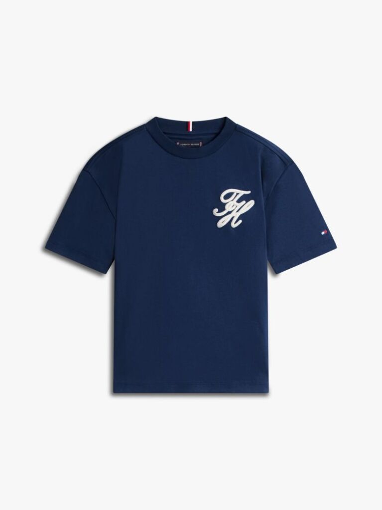 Μπλε T-Shirt Με Λογότυπο  Αγόρια