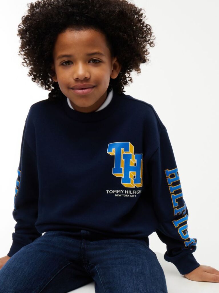 Blue Varsity Logo Sweatshirt  Boys