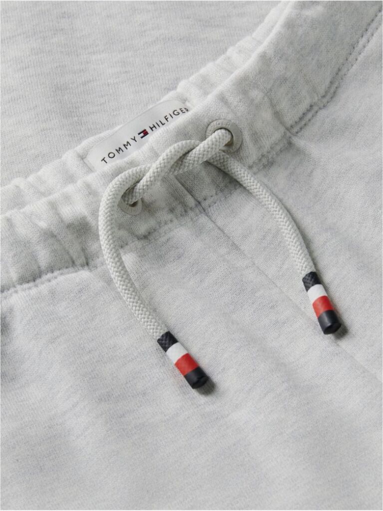 Grey Varsity Logo Appliqué Drawstring Joggers  Boys