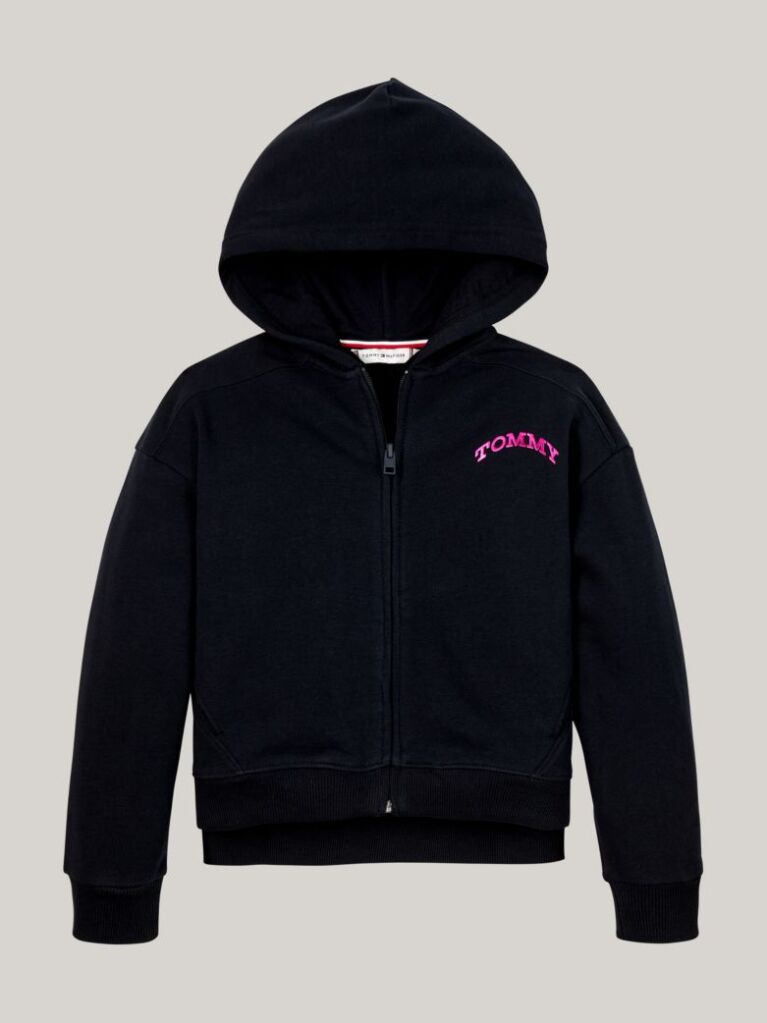 Blue Varsity Back Logo Hoody  Girls