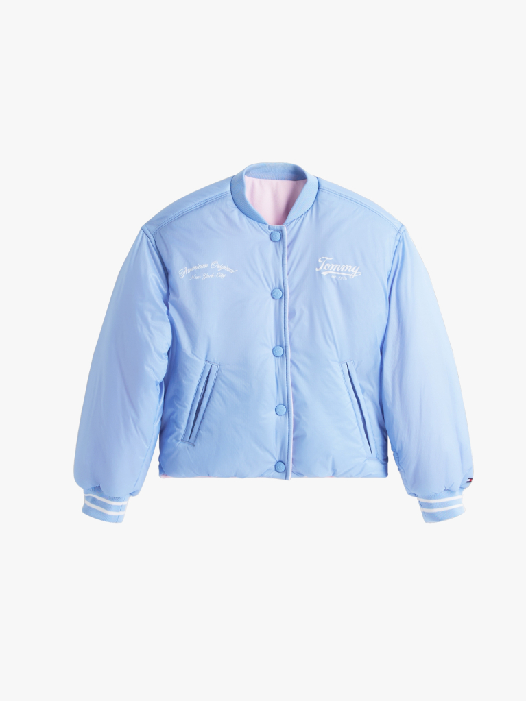 Multi Reversible Relaxed Bomber Jacket  Girls