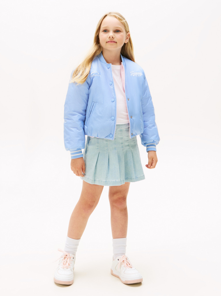 Multi Reversible Relaxed Bomber Jacket  Girls