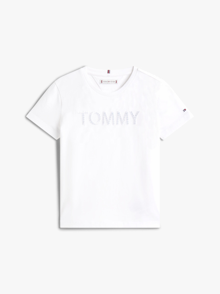 Άσπρο Κοντομάνικο T-shirt  Κορίτσια