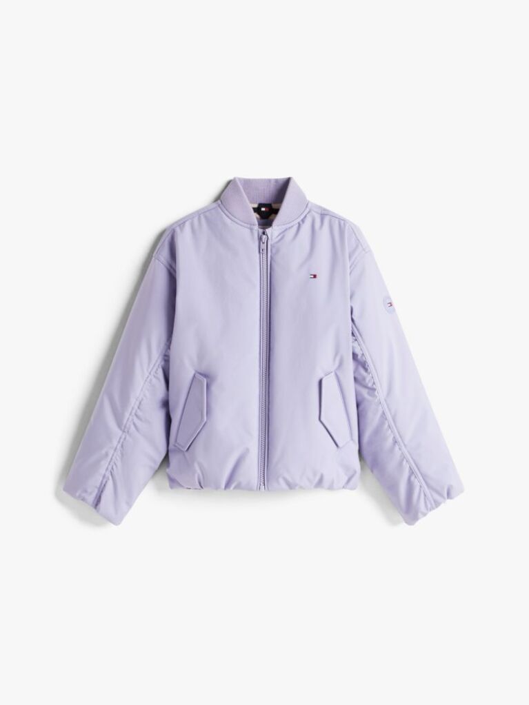 Μωβ Essential Άνετο Bomber Τζάκετ  Κορίτσια