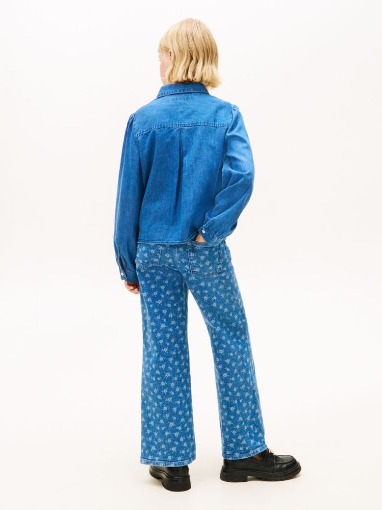 Denim Denim Πουκάμισο Με Λουλούδια Στ Γιακά  Κορίτσια
