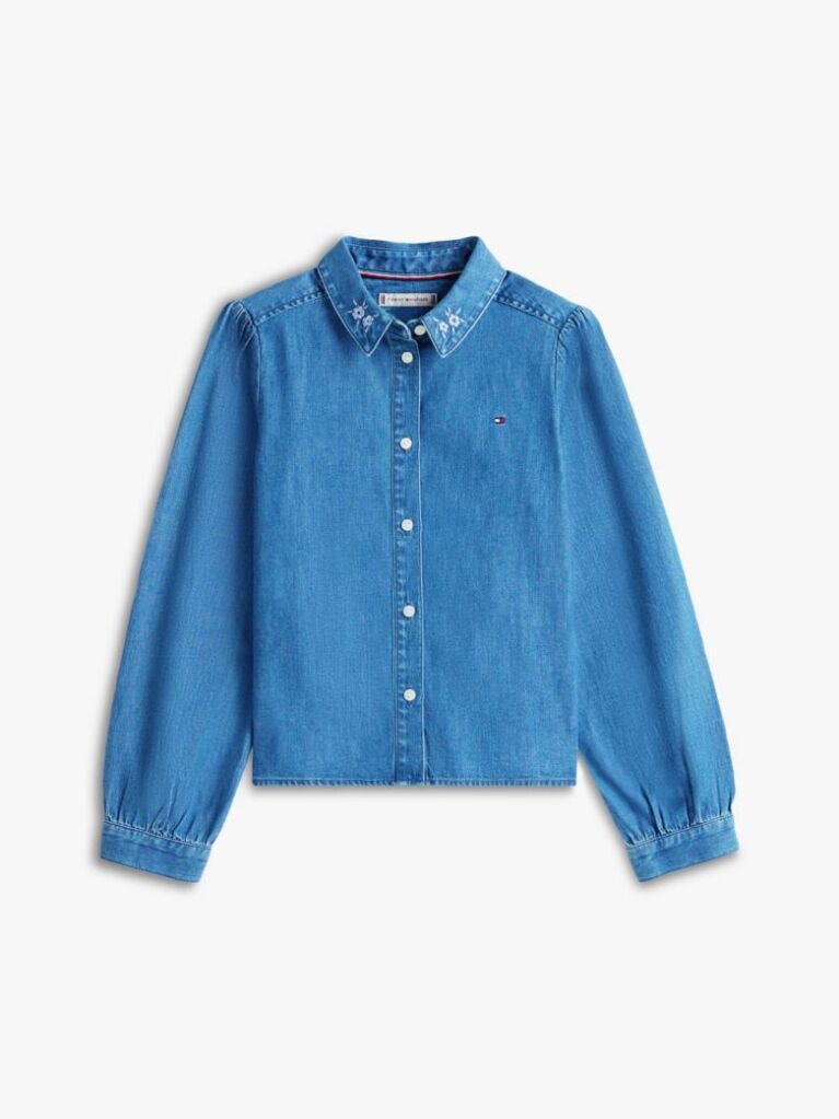 Denim Denim Πουκάμισο Με Λουλούδια Στ Γιακά  Κορίτσια