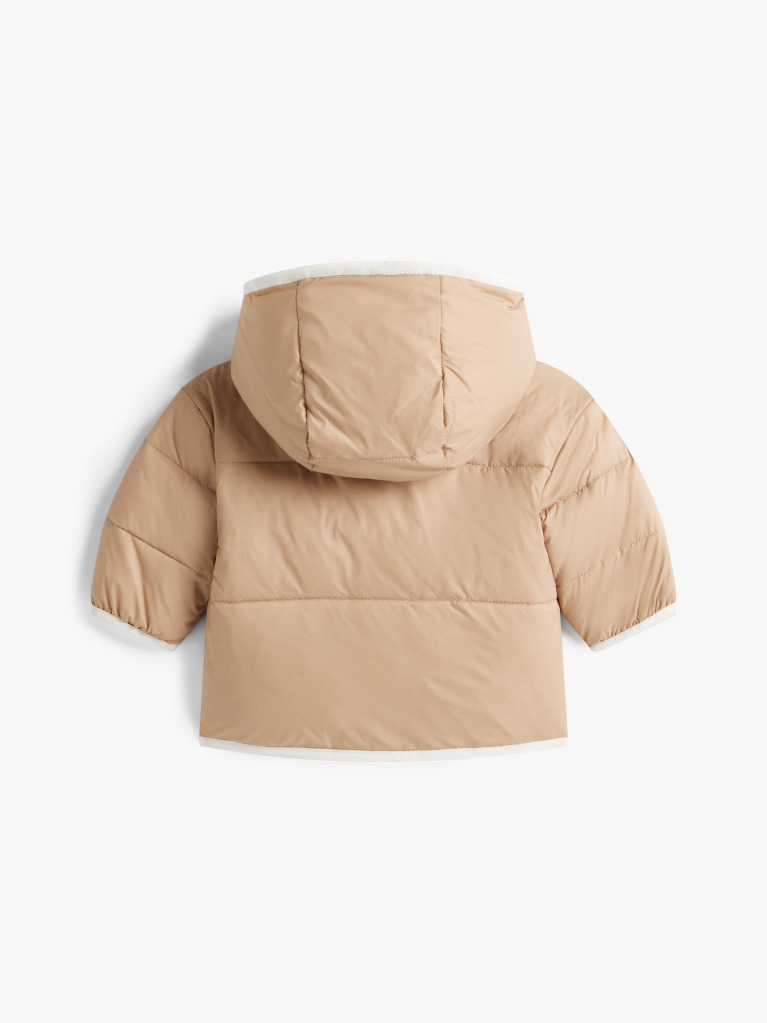 Μπεζ Teddy Fleece Jacket 2 Όψεων  Βρεφικά