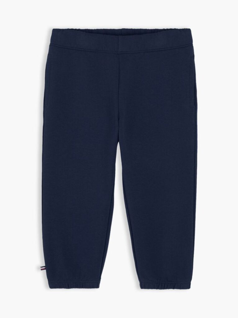 Blue Elasticated Waist Cuffed Leg Joggers  Newborn