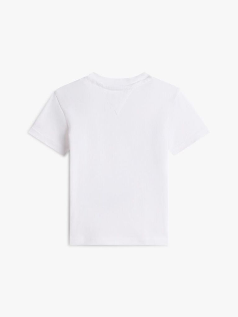 White Smiley Logo Jersey T-Shirt  Newborn