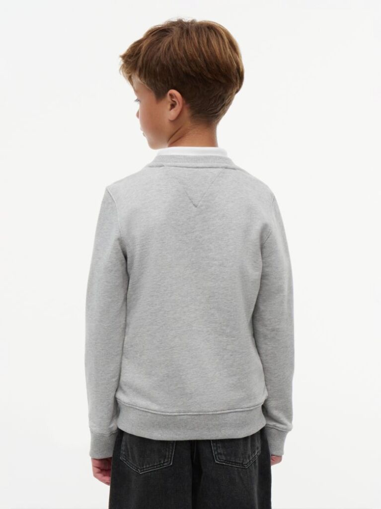 Grey Essential Logo Sweatshirt  Kids Unisex