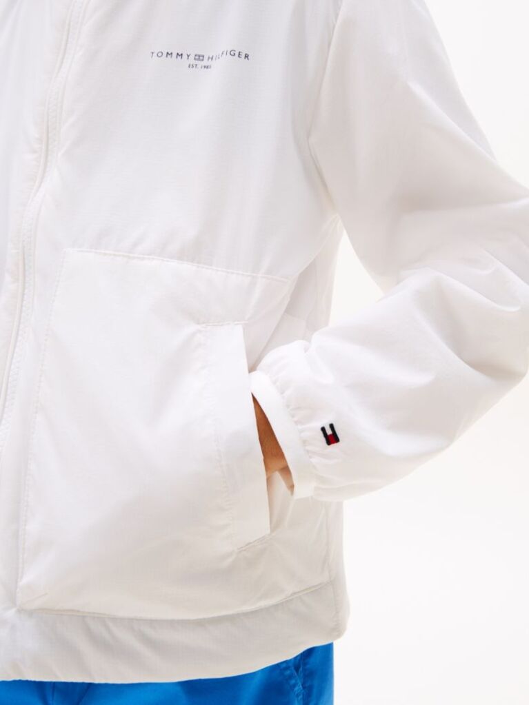 White Ultra Light Padded Packable Jacket  Kids Unisex