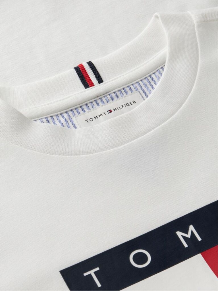 White Peanuts® Flag Graphic Jersey T-Shirt  Kids Unisex