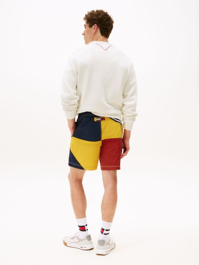 Multi Hilfiger Sailing Colour-Blocked Shorts  Unisex
