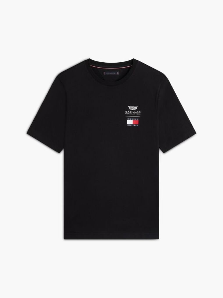 Black TH x Cadillac Formula 1® Team Logo T-Shirt  Unisex
